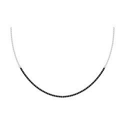 Colier din argint  cu pietre Spinel natural