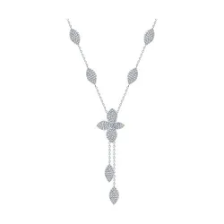 Colier din argint cu Cubic Zirconia Incolor