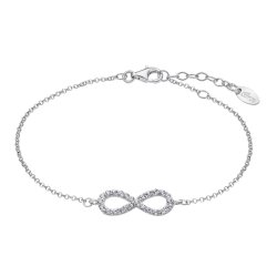 Brățară din argint  cu pietre Cubic Zirconia Incolor