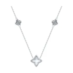 Colier din argint cu Cubic Zirconia Incolor