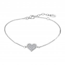 Brățară Love din argint  cu pietre Cubic Zirconia Incolor