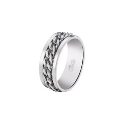 Inel p/u bărbați din oțel  fără pietre