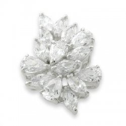Pandantiv din argint  cu pietre Cubic Zirconia Incolor