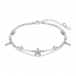 Brățară din argint  cu pietre Cubic Zirconia Incolor