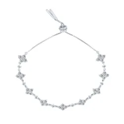 Brățară din argint cu Cubic Zirconia Incolor
