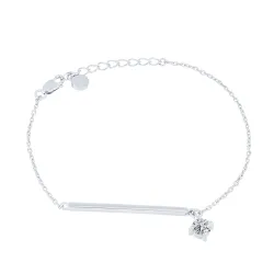 Brățară din argint cu Cubic Zirconia Incolor