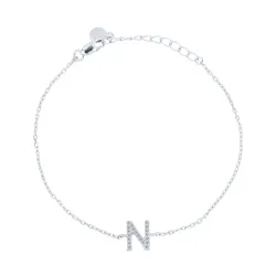 Brățară din argint cu Cubic Zirconia Incolor