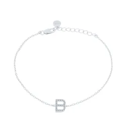 Brățară din argint cu Cubic Zirconia Incolor