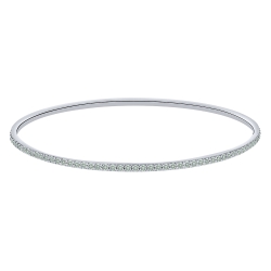 Brățară din aur alb cu pietre Diamant