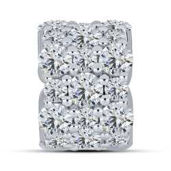 Pandantiv din argint  cu pietre Cubic Zirconia Incolor