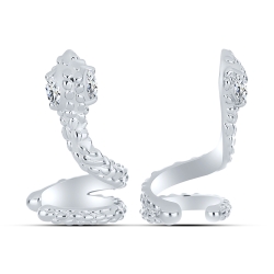 Cercel din argint  cu pietre Cubic Zirconia Incolor