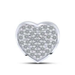 Pandantiv din aur alb cu Diamant