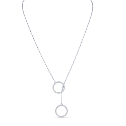 Colier din argint  cu pietre Cubic Zirconia Incolor