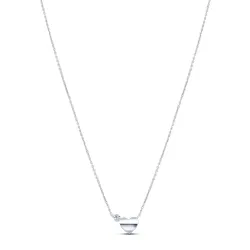Colier din argint cu Cubic Zirconia Incolor