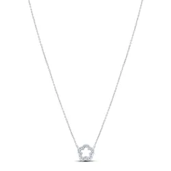 Colier din argint cu Cubic Zirconia Incolor