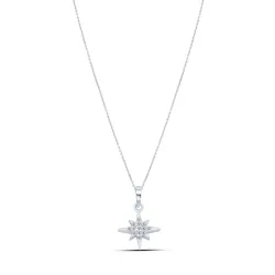 Colier din argint cu Cubic Zirconia Incolor