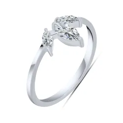 Inel din argint cu Cubic Zirconia Incolor