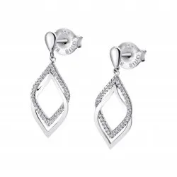 Cercei Pusete din argint cu Cubic Zirconia Incolor