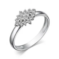 Inel din aur alb cu Diamant