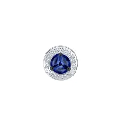 Pandantiv din aur alb cu Diamant, Safir