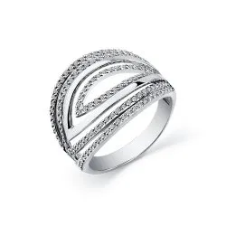 Inel din aur alb cu Diamant