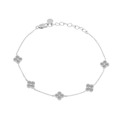 Brățară din aur alb cu Diamant