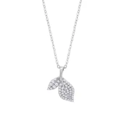 Colier din argint cu Cubic Zirconia Incolor