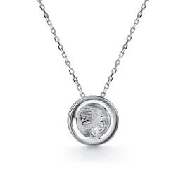 Colier din argint cu Diamant