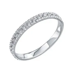 Inel din aur alb cu Diamant