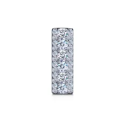 Pandantiv din aur alb cu Cubic Zirconia Incolor