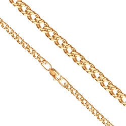 Цепь из красного золота без камней