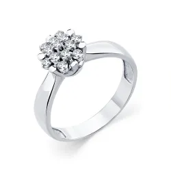 Inel din aur alb cu Diamant