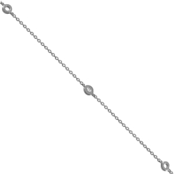 Brățară din aur alb cu pietre Diamant