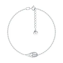 Brățară din argint cu Cubic Zirconia Incolor