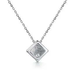 Colier din argint cu Diamant