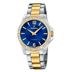 Часы FESTINA с камнями Swarovski
