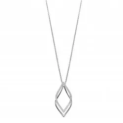 Colier din argint cu Cubic Zirconia Incolor