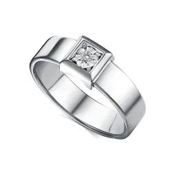 Inel din argint cu Diamant
