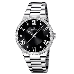 Часы FESTINA с камнями Swarovski