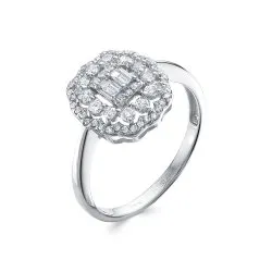 Inel din aur alb cu Diamant