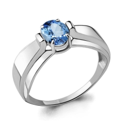 Inel din argint  cu pietre Topaz Swiss