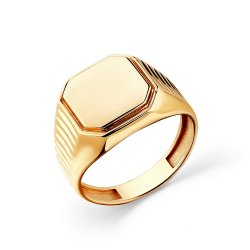 Inel din aur roșu fără pietre