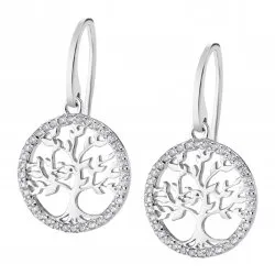 Cercei Suspendați din argint cu Cubic Zirconia Incolor