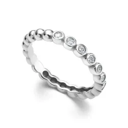 Inel din argint cu Cubic Zirconia Incolor