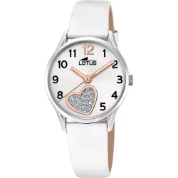 Часы Junior из стали с камнями Swarovski