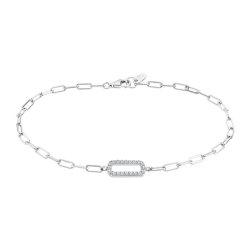 Brățară din argint  cu pietre Cubic Zirconia Incolor