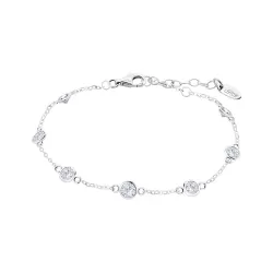 Brățară din argint cu Cubic Zirconia Incolor