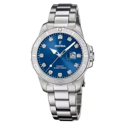 Часы FESTINA с камнями Swarovski