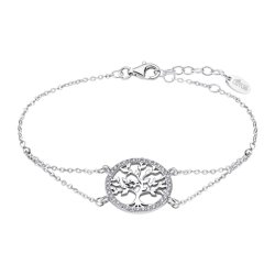Brățară din argint  cu pietre Cubic Zirconia Incolor