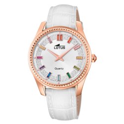 Часы LOTUS с камнями Swarovski Zirconia синий, Swarovski Zirconia зеленый и Swarovski Zirconia желный